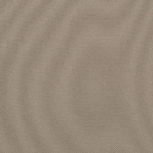 Кръгла възглавница таупе Ø 60 x11 см Оксфорд плат