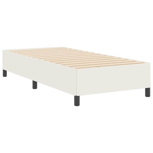 Легло с пружинирана основа Кремаво 90 x 200 cm Кордюрова тъкан