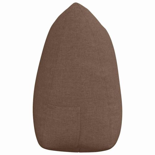 Възглавница за гръб Кафяво 140 x 24 x 50 см текстил