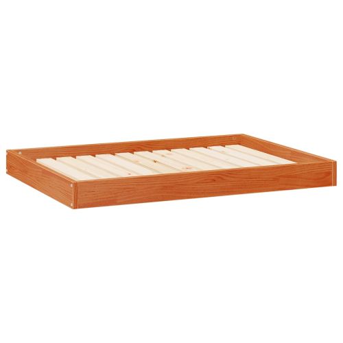 Кучешко легло Кафяво с восъчно покритие 101,5 x 74 x 9 см