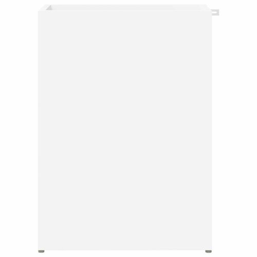 Стойка за чадър Бяло 40 x 20 x 55,5 см Инженерна дървесина