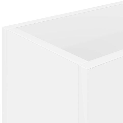 Стойка за чадър Бяло 40 x 20 x 55,5 см Инженерна дървесина