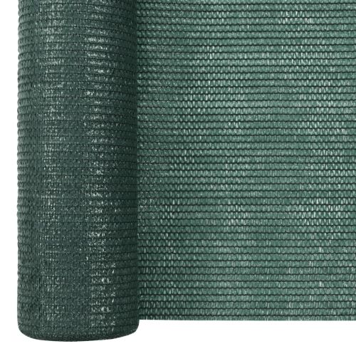 Засенчваща мрежа зелена 1x25 м HDPE 75 г/м²