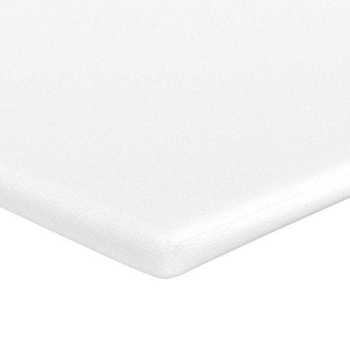 Легло с пружинирана основа Тъмен сив и бял 140 x 190 cm