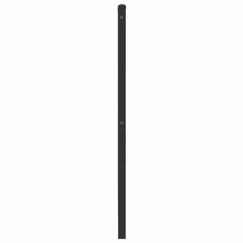 Резервна табла за легло Дъб Сонома 137 cm Изработена дървесина и стомана