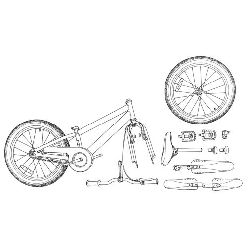 Детски Велосипед 22 инча за деца на възраст 7-12 години