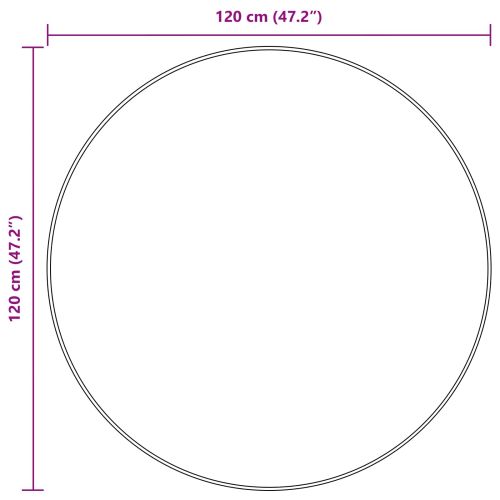 Каса за килим MARSA Крем 120 x 120 cm Полиестер и PVC