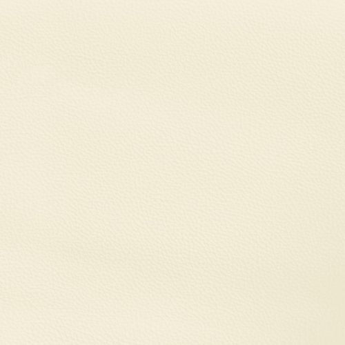 Горна табла с уши, кремава, 103x23x118/128 см, изкуствена кожа