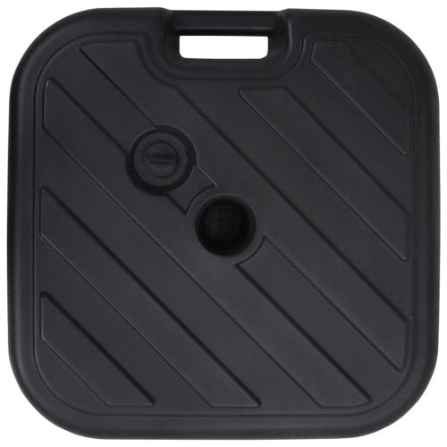 Основа за чадър, за пясък/вода, 24 л, черна