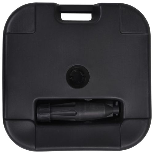 Основа за чадър, за пясък/вода, 24 л, черна