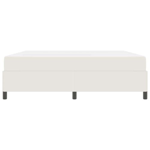 Рамка за легло с матрак Крем 180 x 200 cm текстил