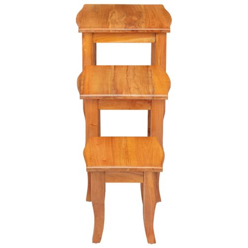 Комплект странични маси 3 pcs Естествен