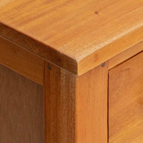 Плика Естествен 45 x 35 x 100,5 см Масивно махагоново дърво