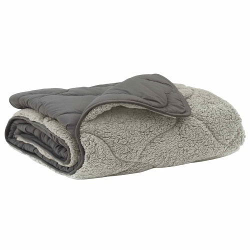 Пълно годишно юрганче Патичено Светлосиво 155 x 220 cm