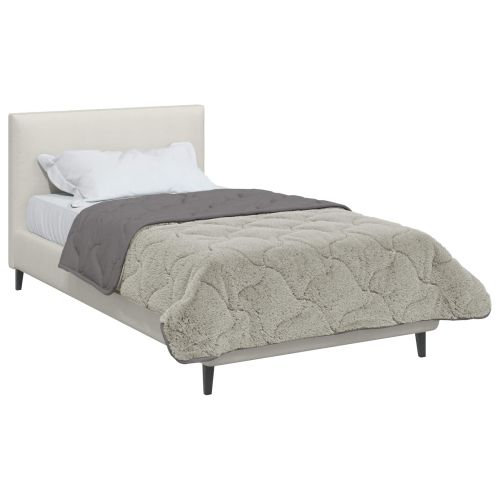 Пълно годишно юрганче Патичено Светлосиво 155 x 220 cm