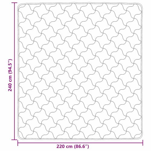 Пълно годишно юрганче Патичено Таупе 220 x 240 cm