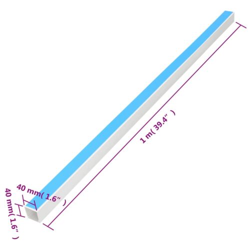 Кабелен канал самозалепващ 40x40 мм 30 м PVC