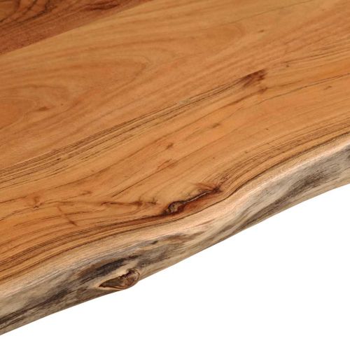 Плот за баня, 90x60x2,5 см, правоъгълен, масивно дърво акация