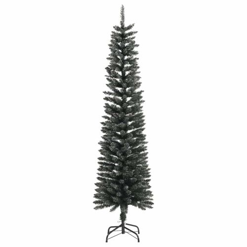 С изкуствено коледно дърво с 300 LED светодиода Зелен 180 cm