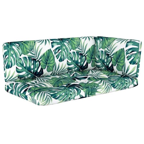 Палетен комплект с възглавници, 6 части, импрегниран бор