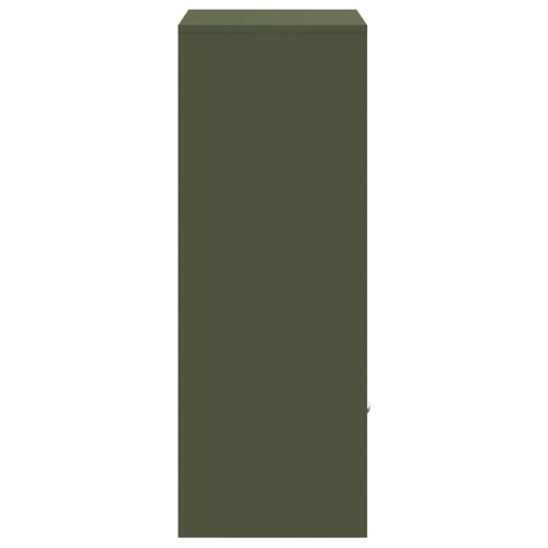 Пощенска кутия за пратки Маслиненозелено 41 x 38 x 103 см