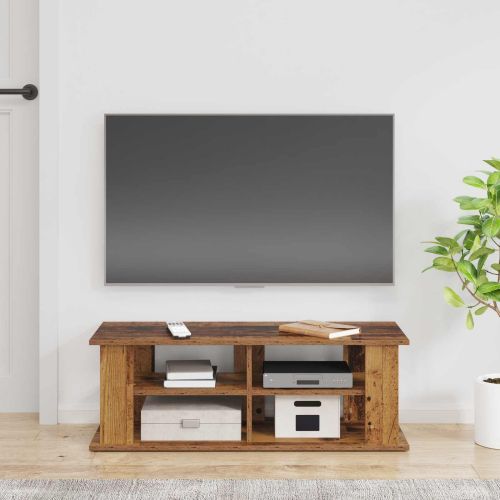 Стойка за телевизор Старо дърво 96 x 35 x 33,5 см