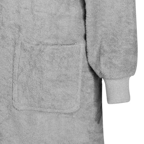 Одеяло с качулка KINN Сив XL Памук