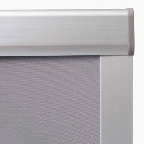 Затъмняваща ролетна щора, сива, 102
