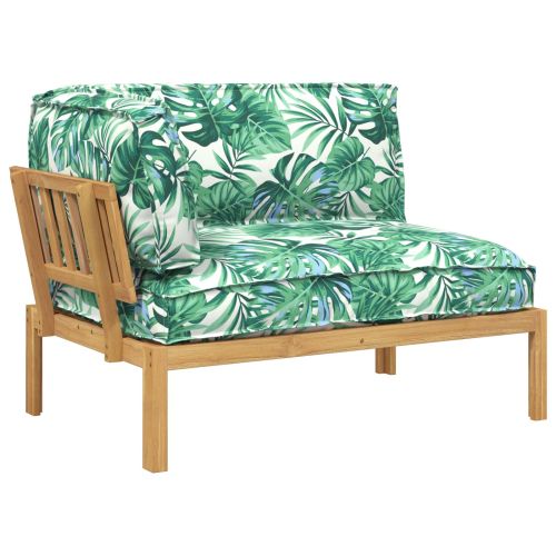 Комплект дивани с възглавница Мотив с листа 133 x 92 x 69 см