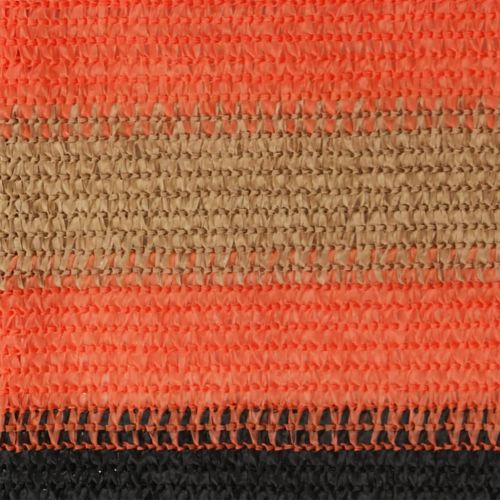 Балконски параван, многоцветен, 75x500 см, HDPE