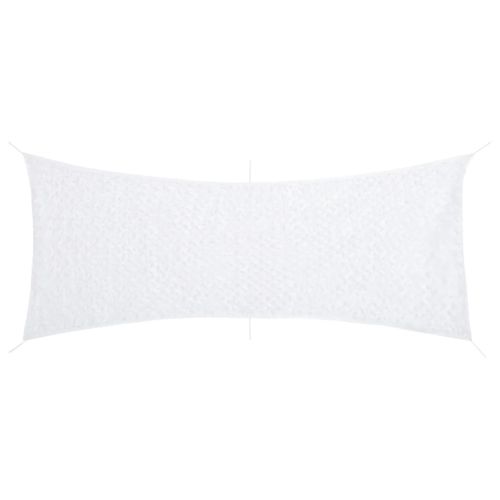 Камуфлажна мрежа с чанта за съхранение, 409x206 см, бял