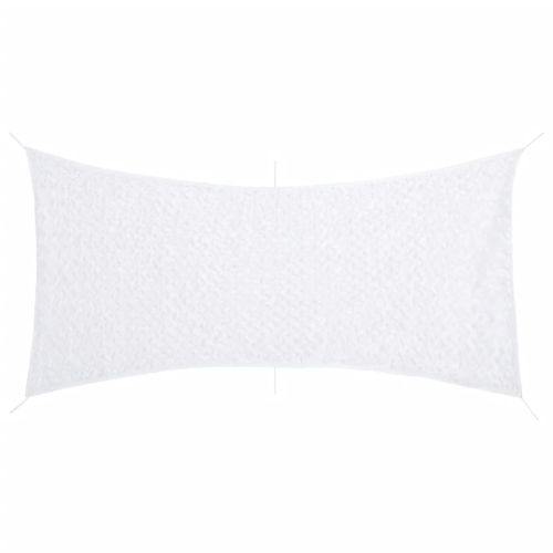 Камуфлажна мрежа с чанта за съхранение, 506x279 см, бял