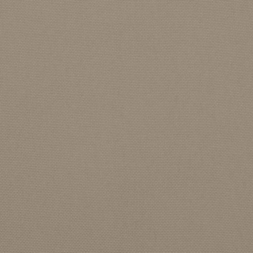 Шалте за шезлонг, таупе, 186x58x4 см, Оксфорд плат