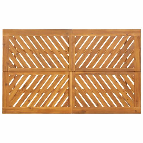 Комплект за хранене в градината 7 pcs Кафяво