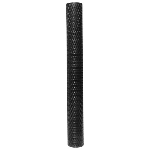 Балконски параван, черен, 300x90 см, полиратан