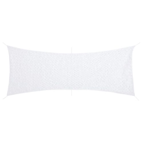 Камуфлажна мрежа с чанта за съхранение, 412x144 см, бял