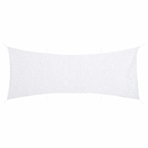 Камуфлажна мрежа с чанта за съхранение, 721x294 см, бял