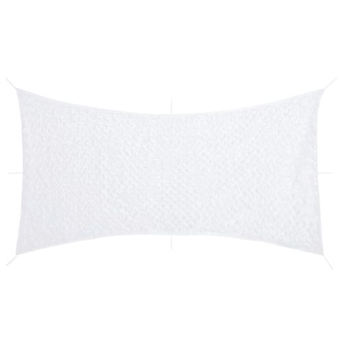 Камуфлажна мрежа с чанта за съхранение, 516x400 см, бял