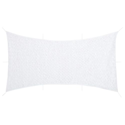 Камуфлажна мрежа с чанта за съхранение, 600x414 см, бял