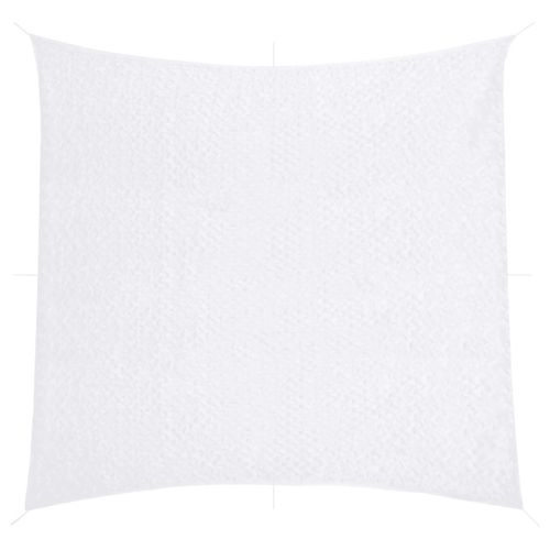 Камуфлажна мрежа с чанта за съхранение, 521x493 см, бял