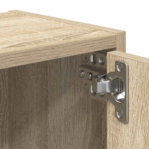 Библиотека, сонома дъб, 40x24x102 см, инженерно дърво