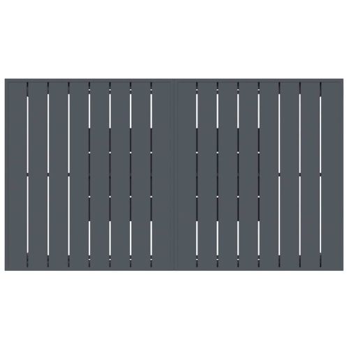 Комплект за хранене в градината 9 pcs Антрацит