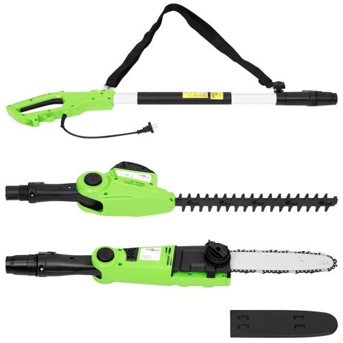 2-в-1 телескопичен трион/храсторез, 25/41 см, 710/550 W