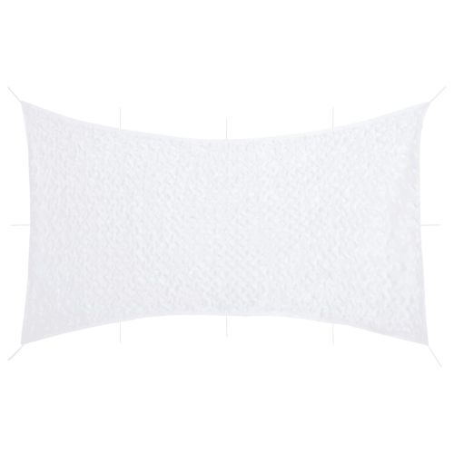 Камуфлажна мрежа с чанта за съхранение, 816x520 см, бял