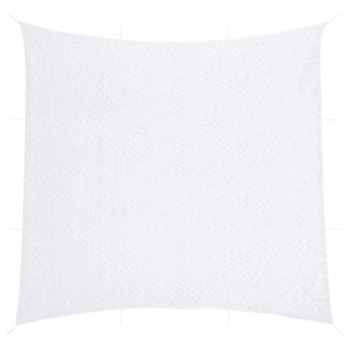 Камуфлажна мрежа с чанта за съхранение, 614x581 см, бял