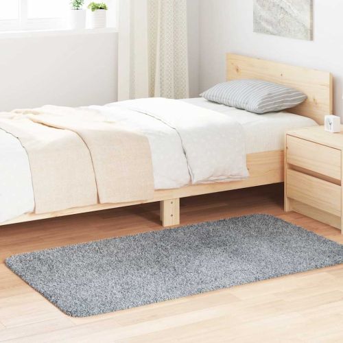 Шаги килим с дълъг косъм, NAVARRA, светлосив, 80x150 см