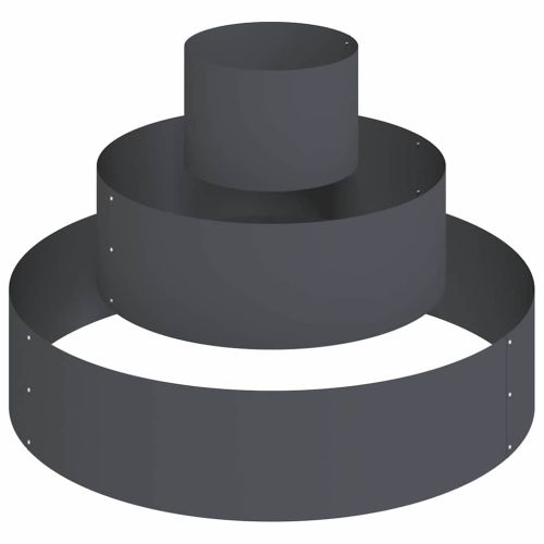 Градинска саксия Антрацит 90 x 90 x 20 см