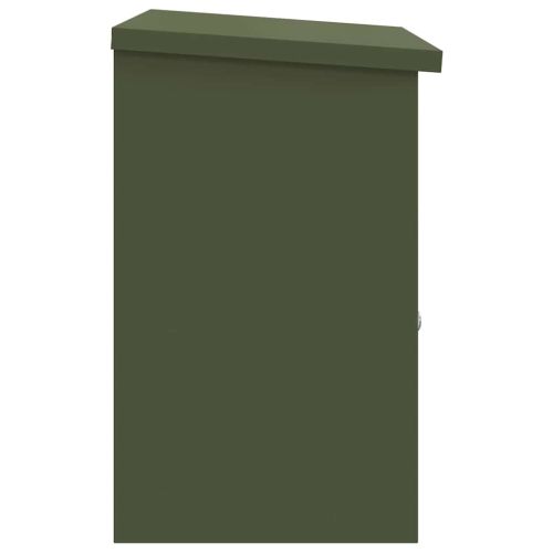Пощенска кутия за пратки Маслиненозелен 47.5 x 38 x 59 см