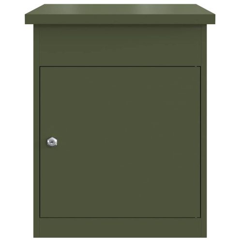 Пощенска кутия за пратки Маслиненозелен 47.5 x 38 x 59 см