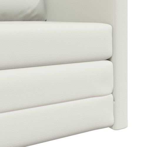 Диван легло 60cm Бяло Изкуствена